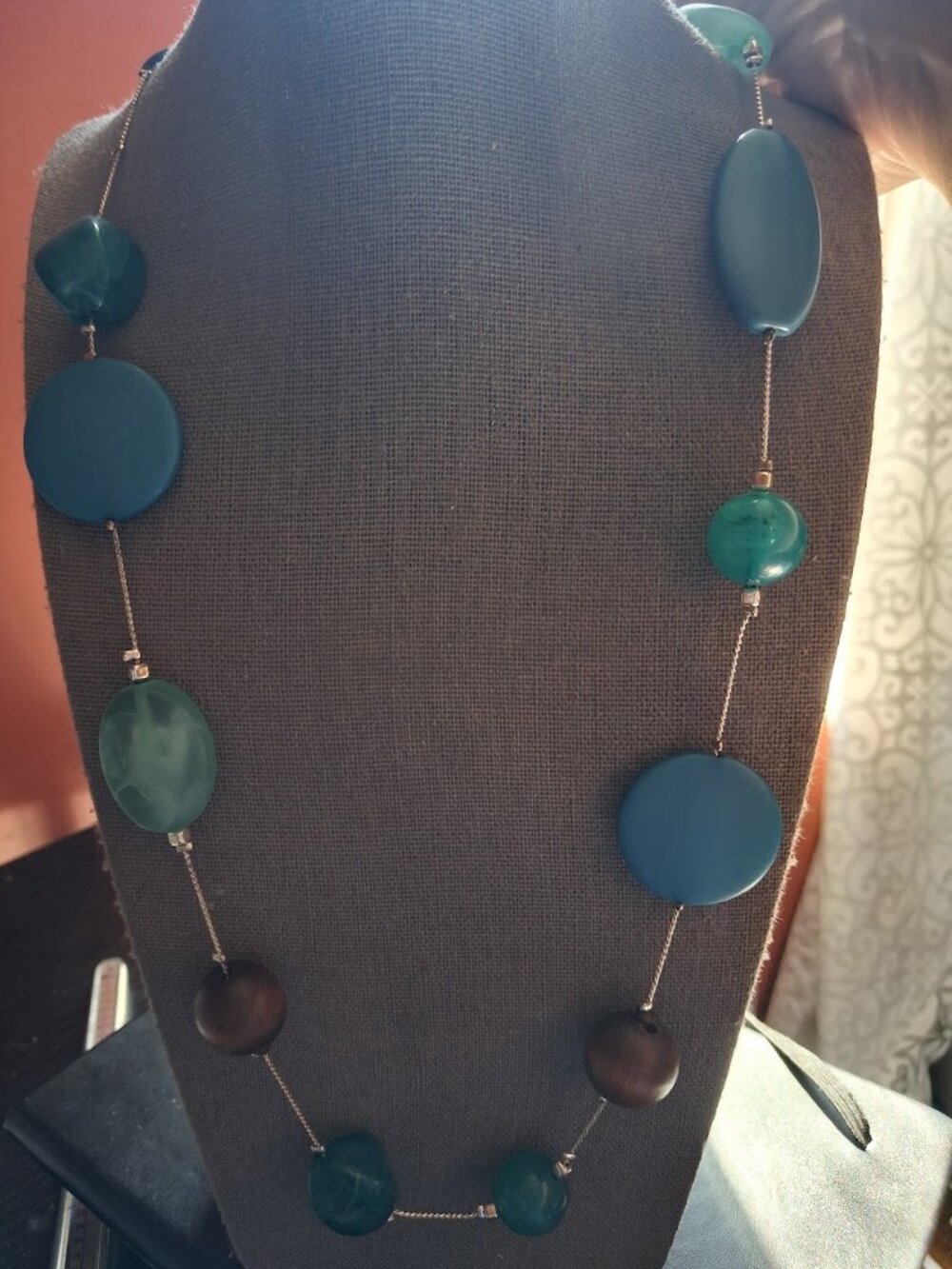 36 inch NY statement necklace